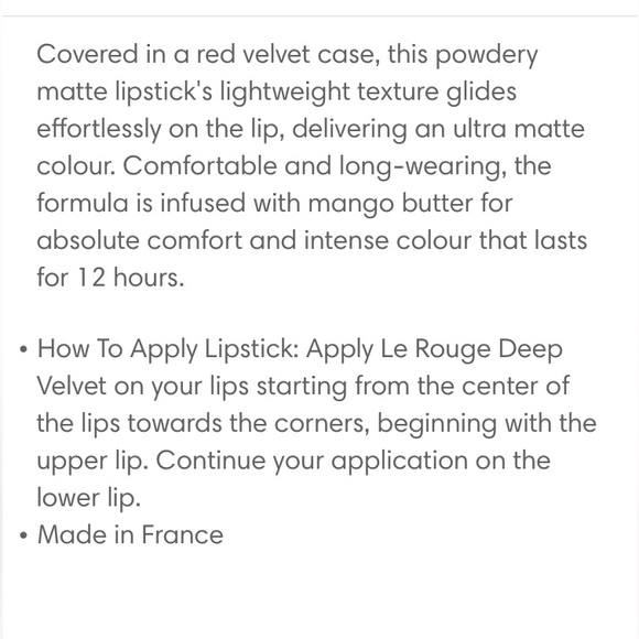 NIB Givenchy Le Rouge deep velvet lipstick #37 - Picture 9 of 9